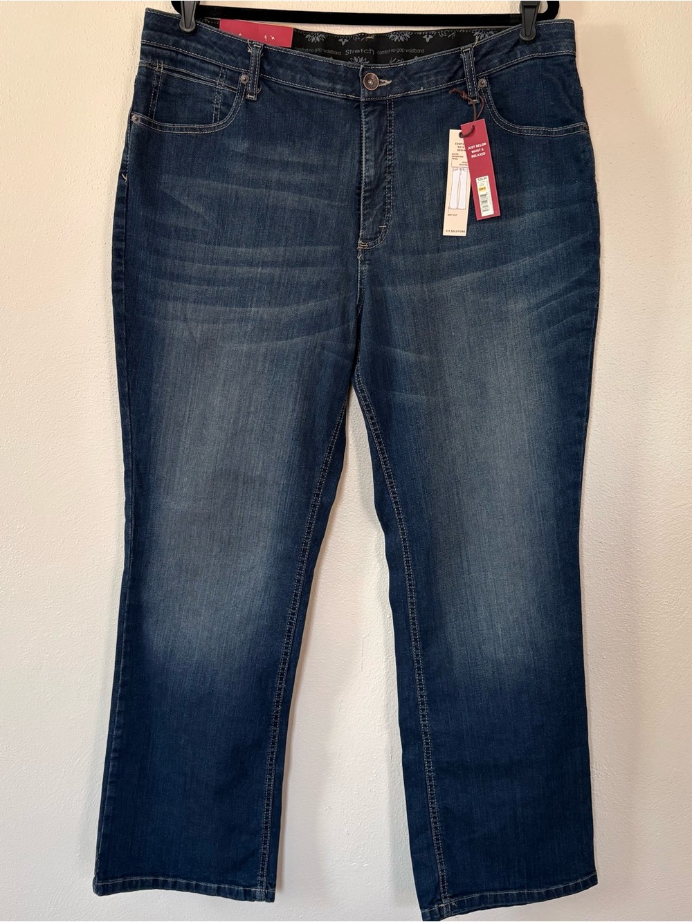 Vintage NWT Merona Dark Blue Flare Jean